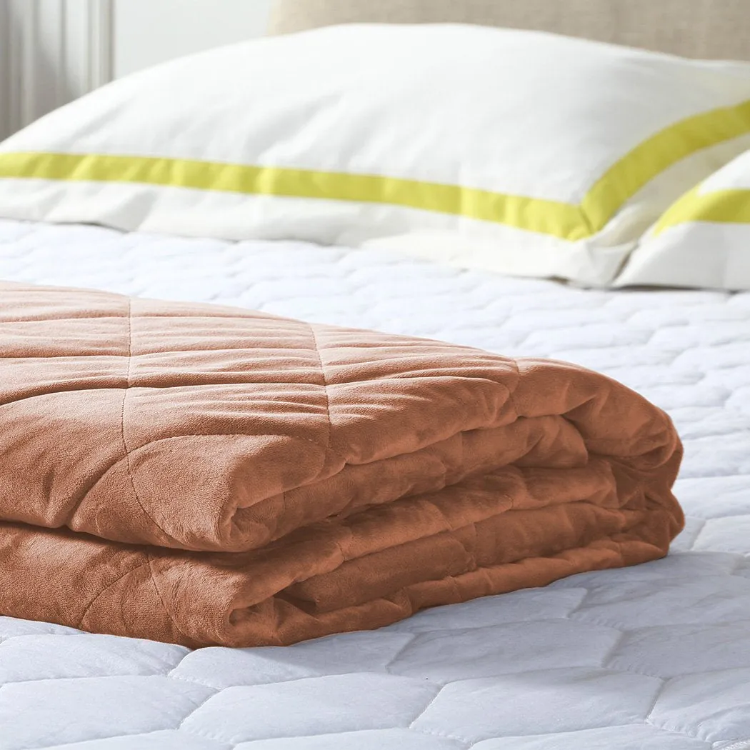 11KG Adults Size Anti Anxiety Weighted Blanket Gravity Blankets Pink