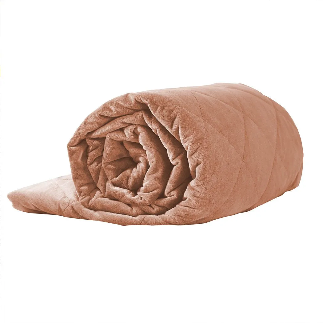 11KG Adults Size Anti Anxiety Weighted Blanket Gravity Blankets Pink