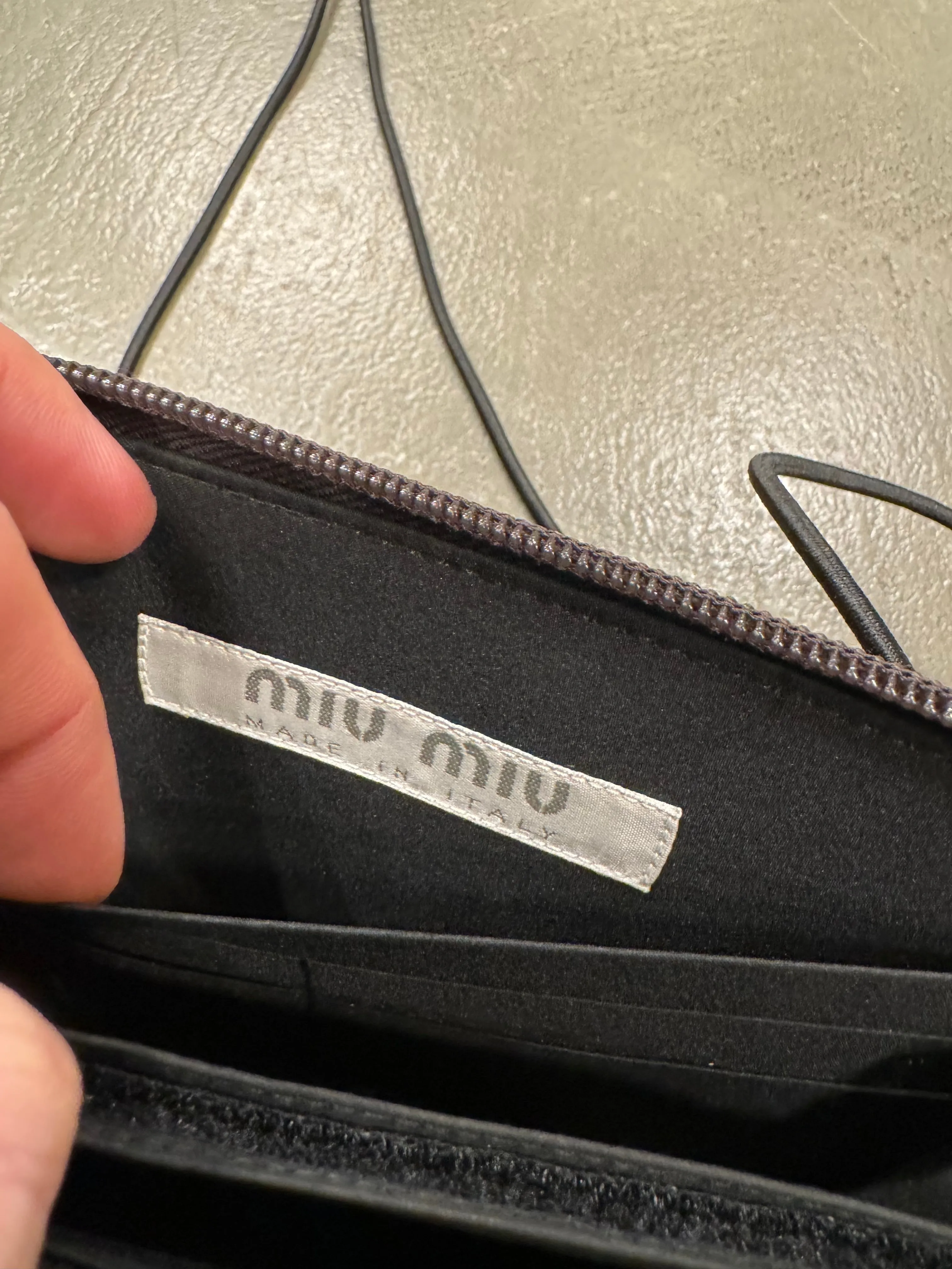 1999 Miu Miu crossbody technical bag