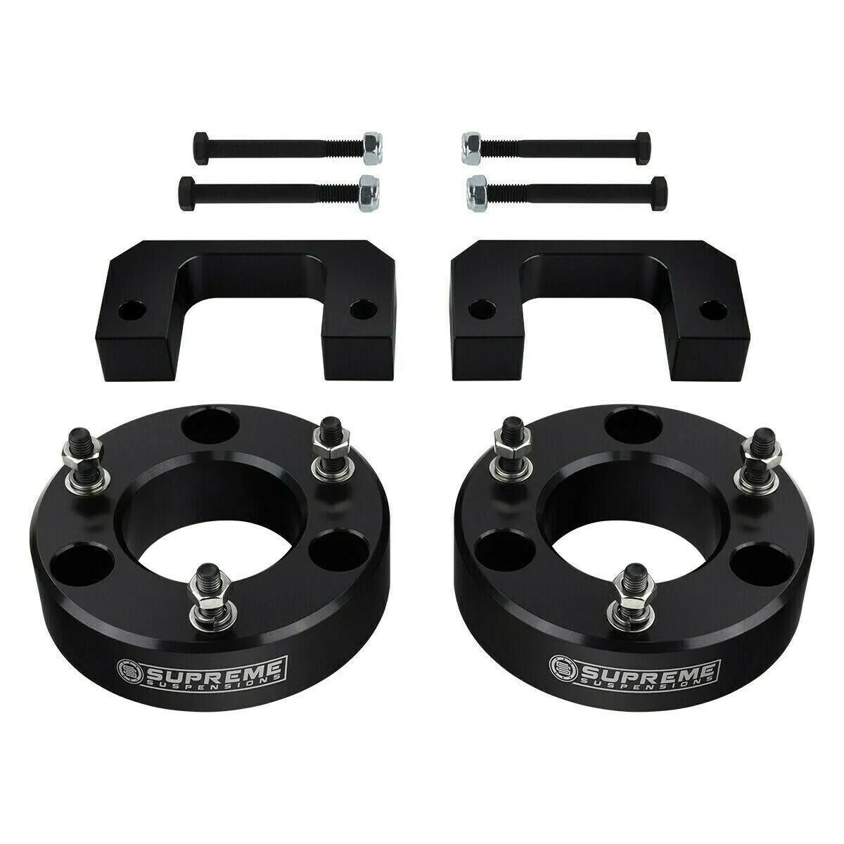 2007-2018 Chevrolet Silverado 1500 Full Suspension Lift Kit with Uni-Ball Upper Control Arms and Camber/Caster Adjusting & Lock-Out Kit