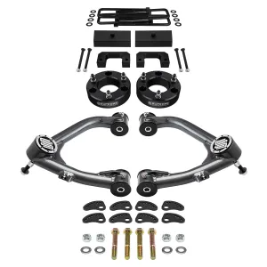 2007-2018 Chevrolet Silverado 1500 Full Suspension Lift Kit with Uni-Ball Upper Control Arms and Camber/Caster Adjusting & Lock-Out Kit