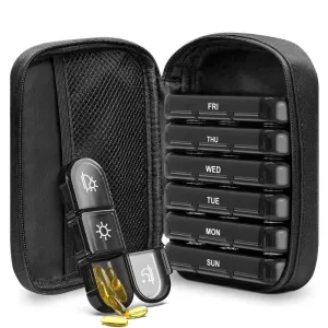 21 Grids Weekly Pill Organizers  Moisture-Proof
