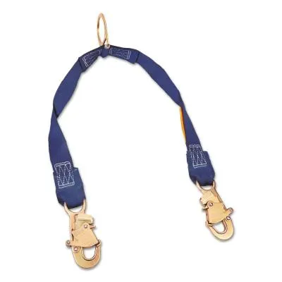 3M™ Rescue/Retrieval Y-Lanyards, 2 ft, Self-Locking Snap Hook, 310 lb, 1231470