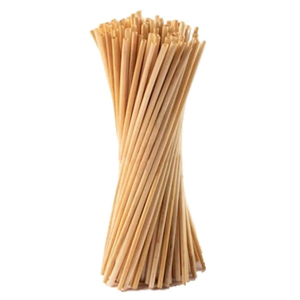 50 Pack 20cm Real Wheat Straws - IOco