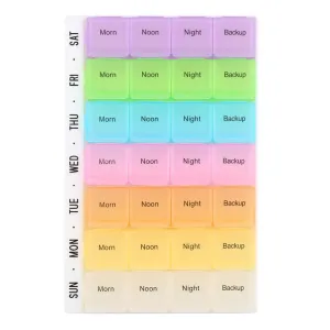 7 Day Large Pill Organizer