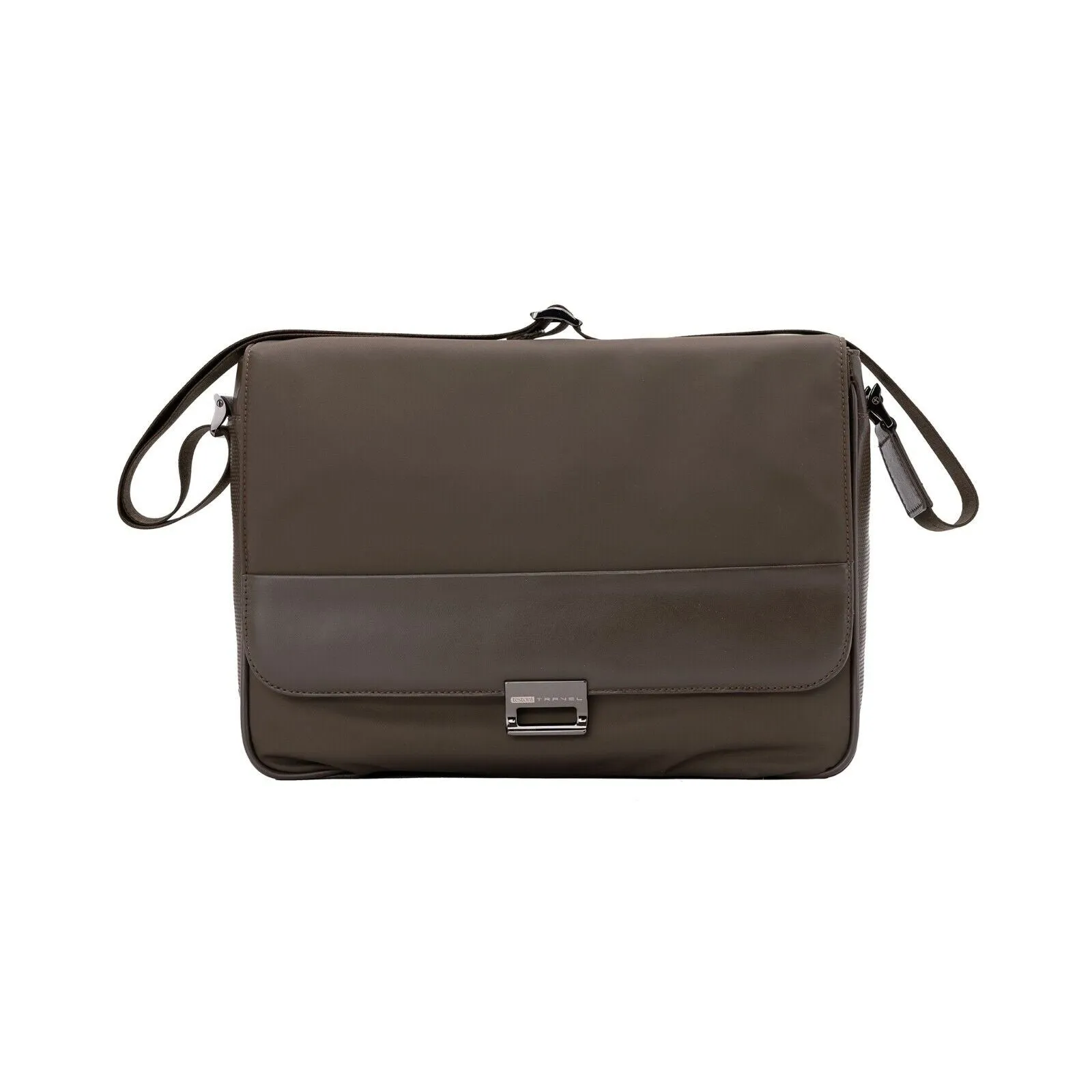 $860 Testoni TRAVEL Mud Hand Luggage Briefcase Calf   Fabric   Pc Case