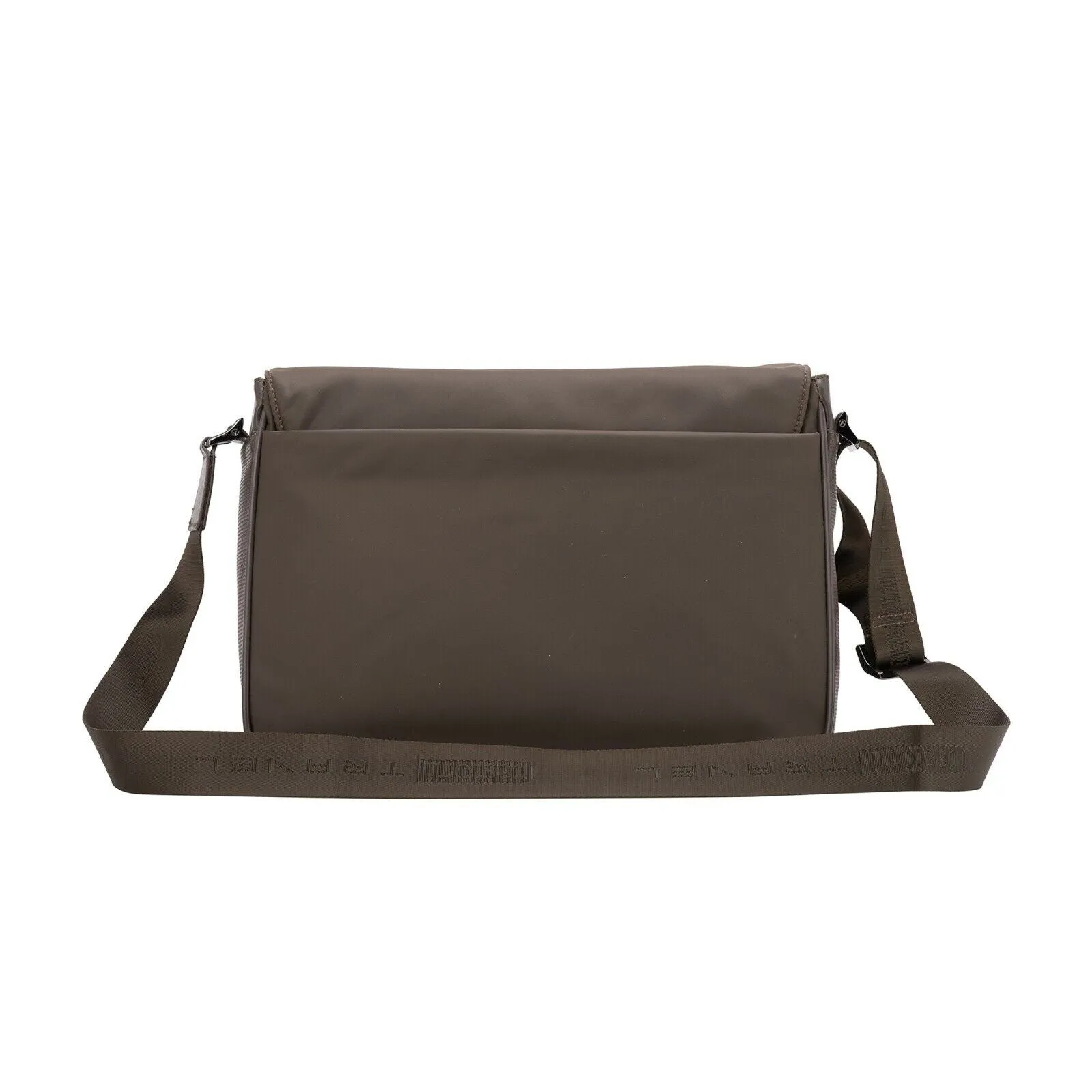$860 Testoni TRAVEL Mud Hand Luggage Briefcase Calf   Fabric   Pc Case