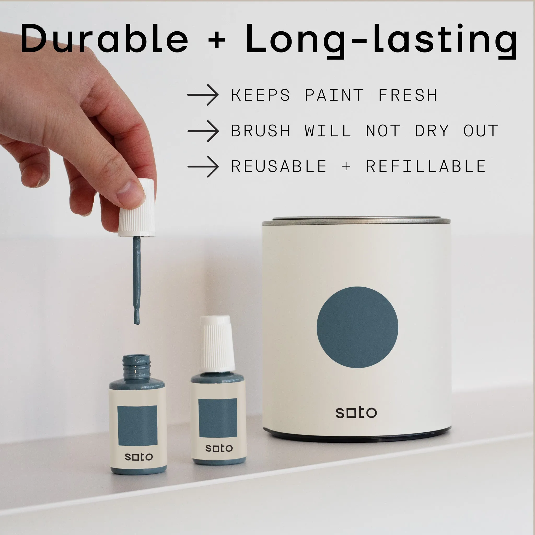 9-Piece Paint Storage   Touch Up Kit