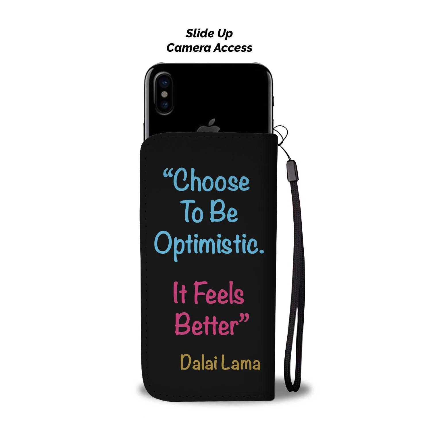 Abstract Dalai Lama Wallet Phone Case