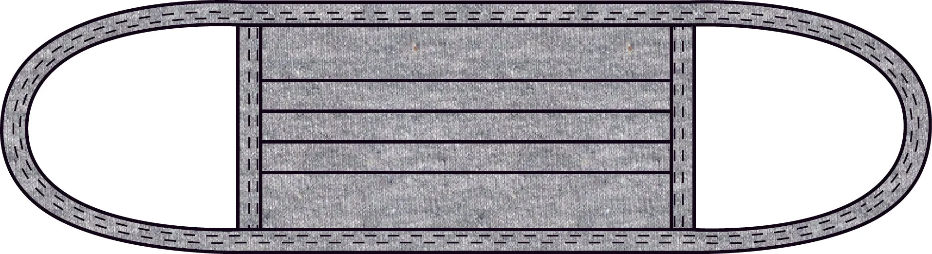 ACCORDION PROTECTIVE MASK