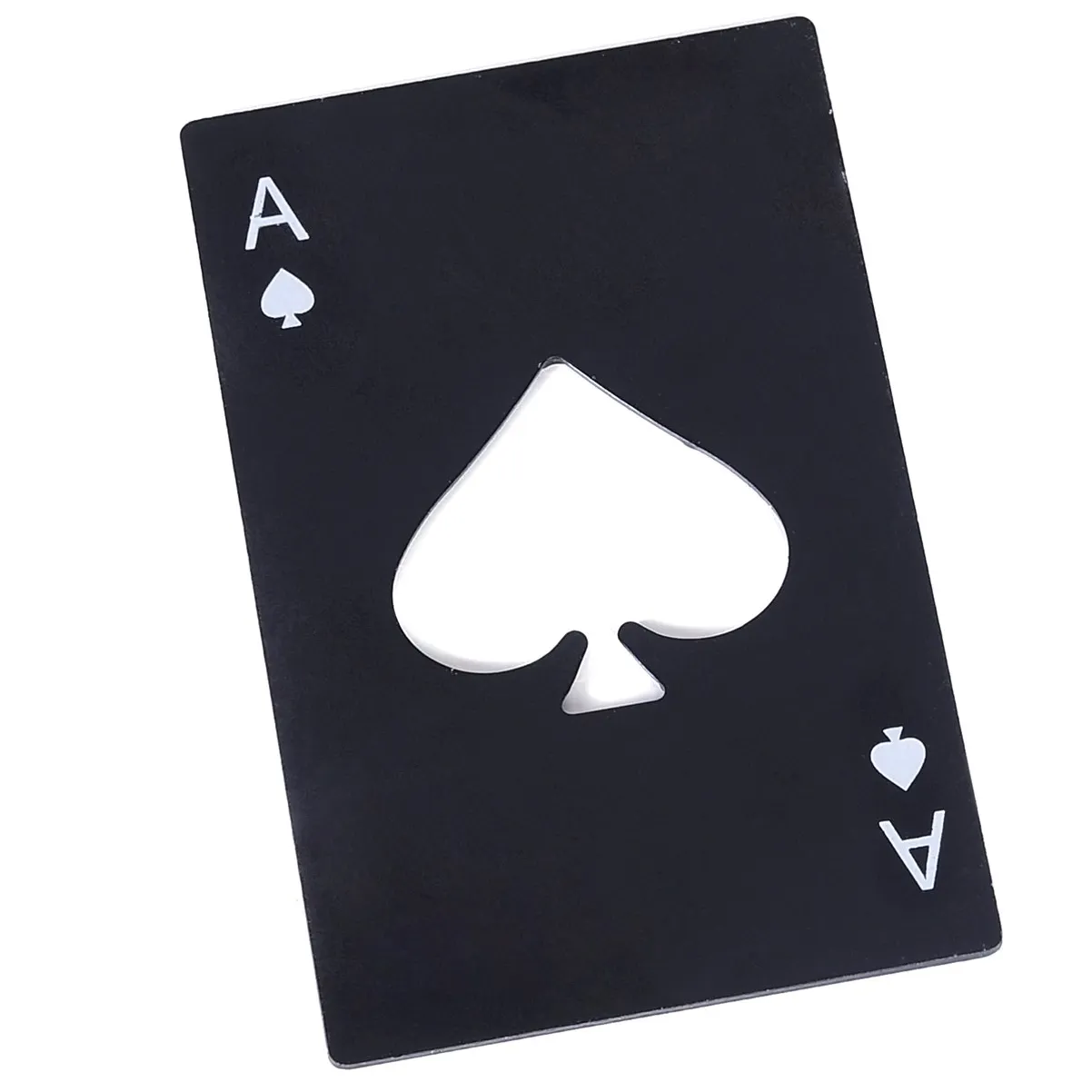 Ace Bottle Opener - Black or Silver