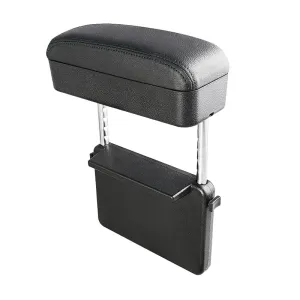 Adjustable Car Armrest Organizer Pad & Elbow Support Extender for Central Console - Universal Fit for Most Vehicles