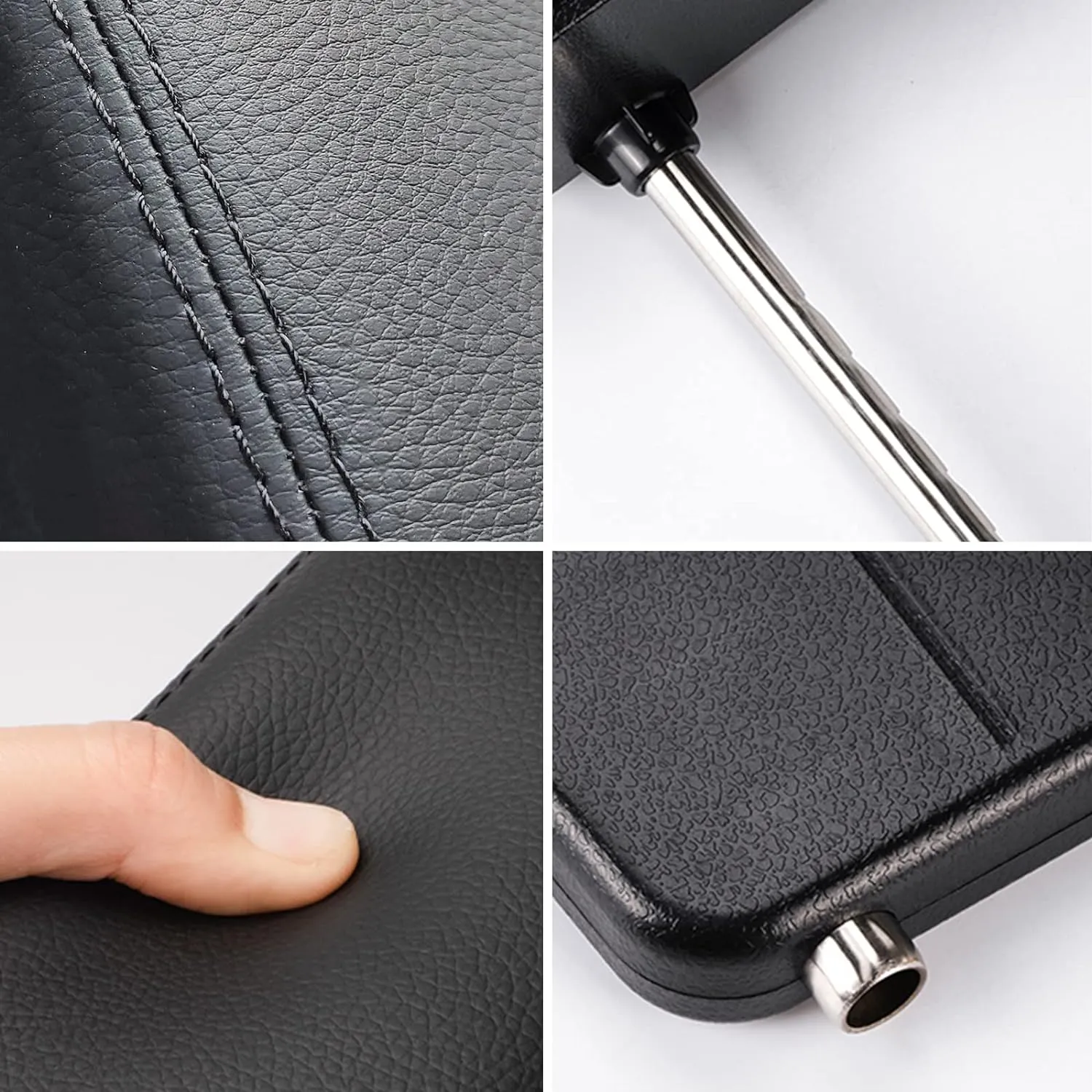Adjustable Car Armrest Organizer Pad & Elbow Support Extender for Central Console - Universal Fit for Most Vehicles