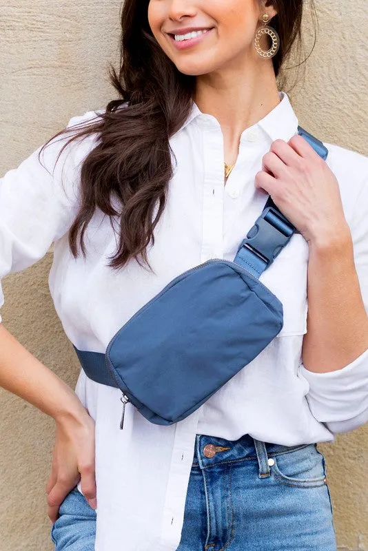 Aili's Corner Roam Nylon Belt Sling Bag
