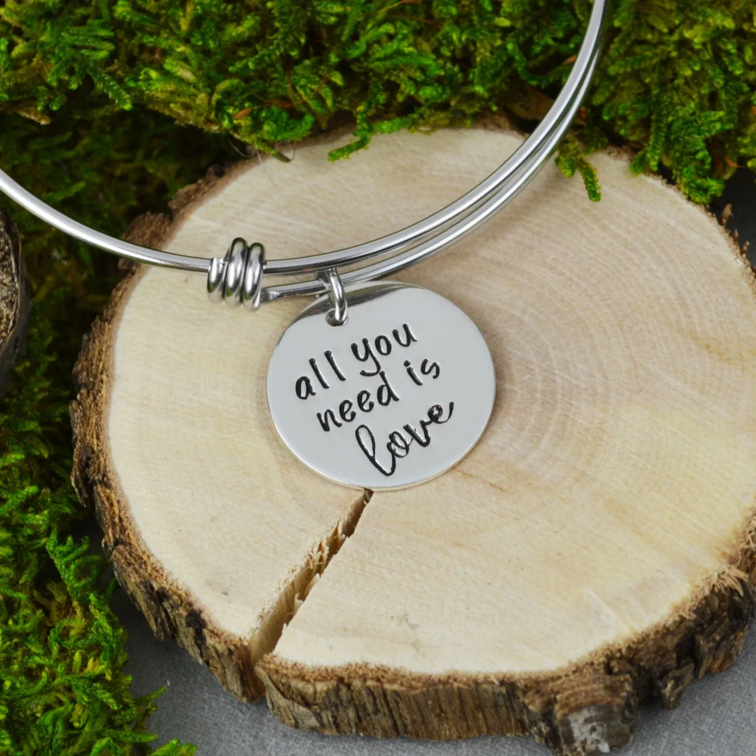 All You Need is Love Bangle