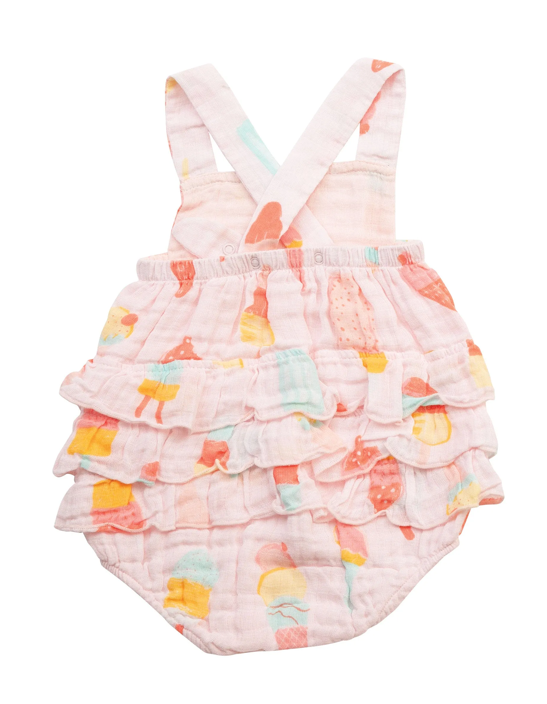 Angel Dear Cool Treats Ruffle Sunsuit