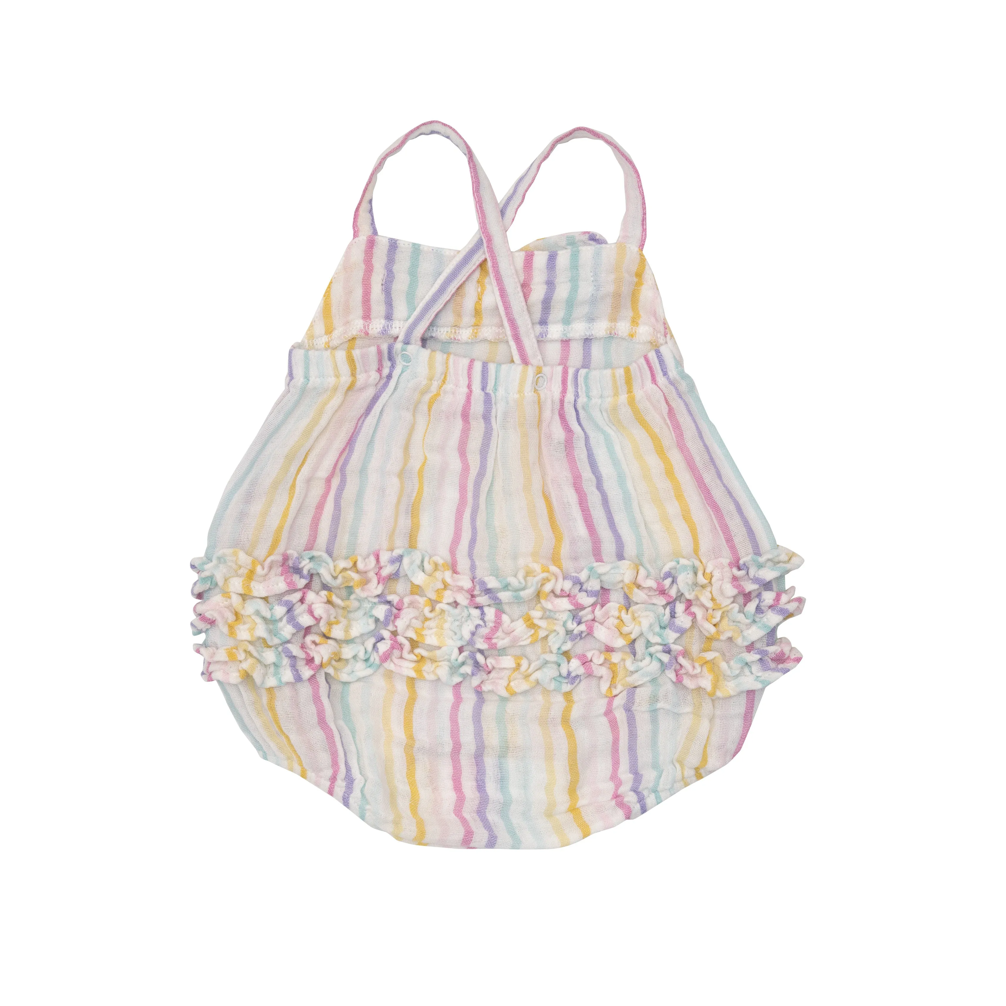 Angel Dear Rainbow Stripe Bow Bubble