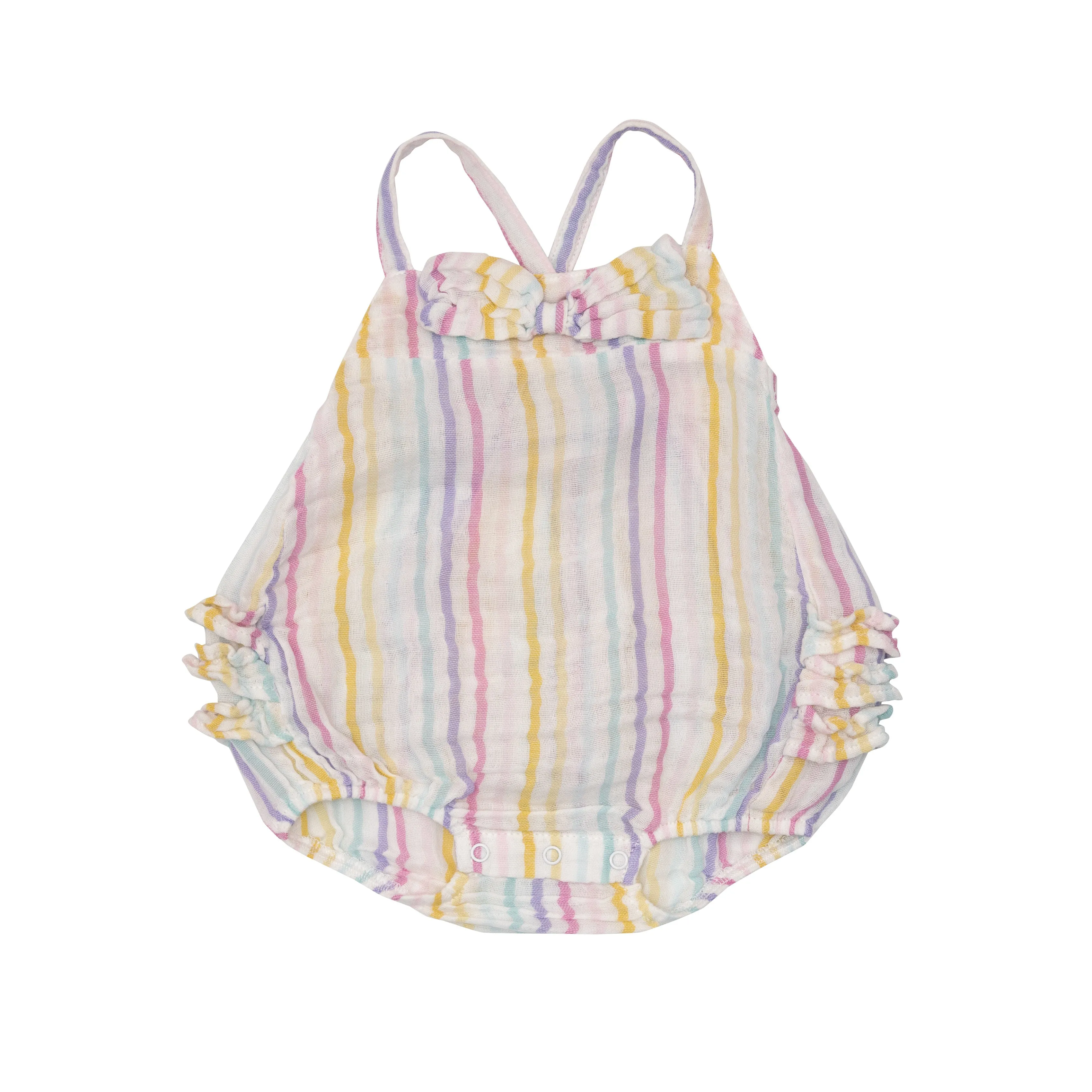 Angel Dear Rainbow Stripe Bow Bubble