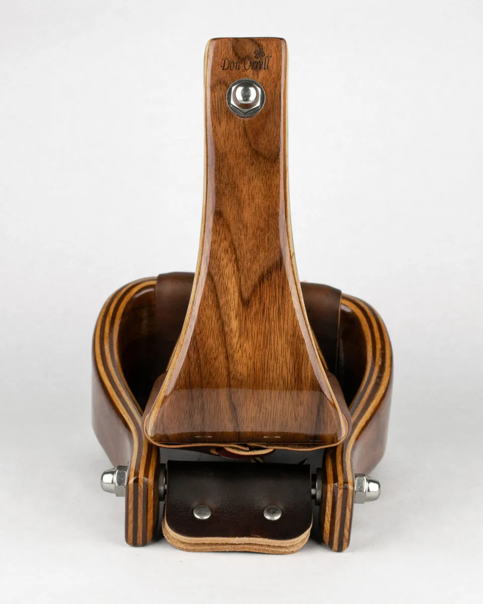 Angled Buckaroo - 4" Walnut