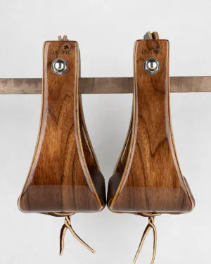 Angled Buckaroo - 4" Walnut