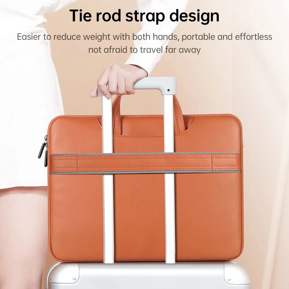 ANYPACK Laptop Handbag Grey Baldric Sleeve Briefcase Stylish Modern And Sleek Designs For Travel