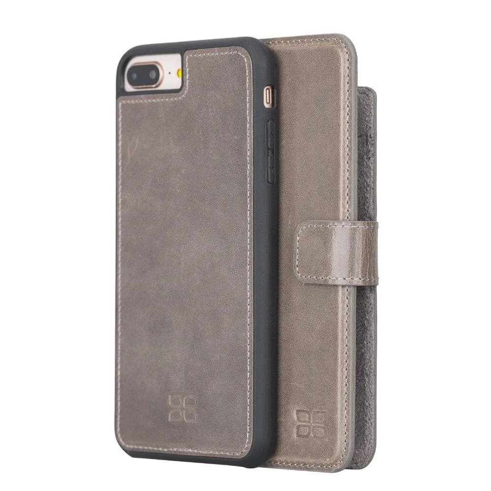Apple iPhone 7 Series Detachable Leather Wallet Case - MW
