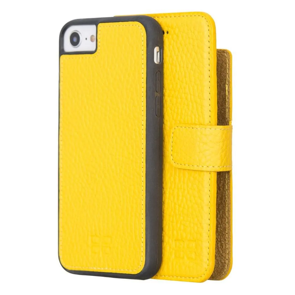 Apple iPhone 7 Series Detachable Leather Wallet Case - MW