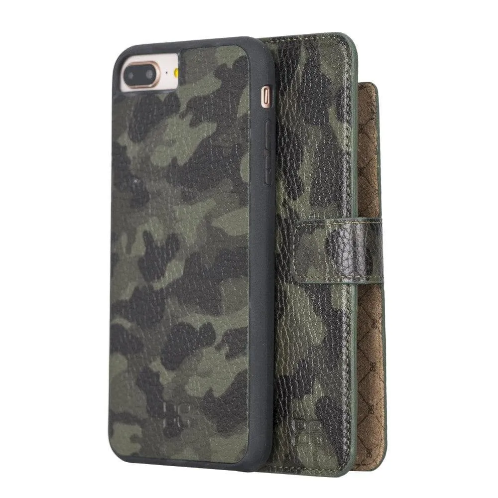 Apple iPhone 7 Series Detachable Leather Wallet Case - MW