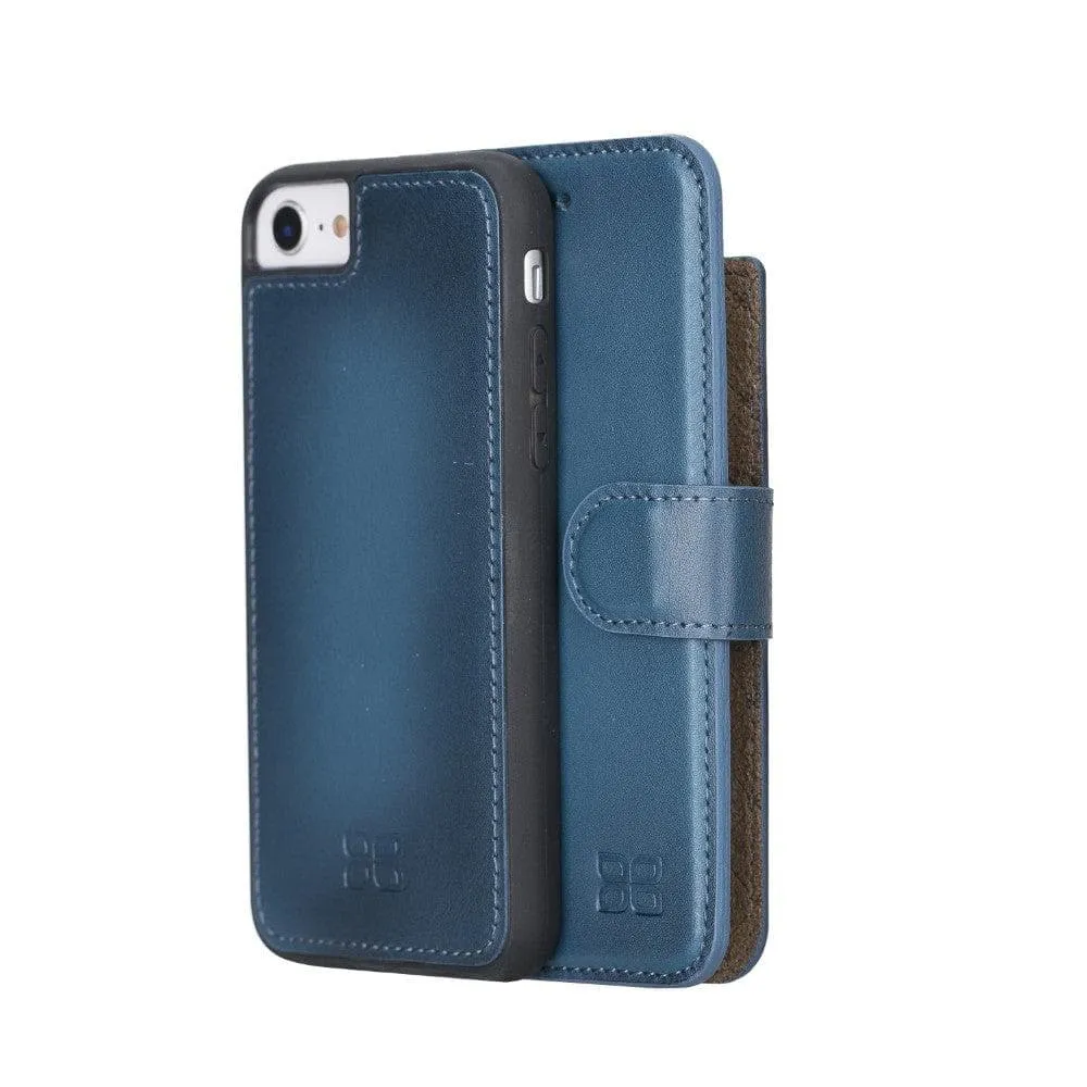 Apple iPhone 7 Series Detachable Leather Wallet Case - MW
