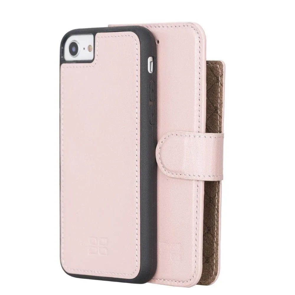 Apple iPhone 7 Series Detachable Leather Wallet Case - MW