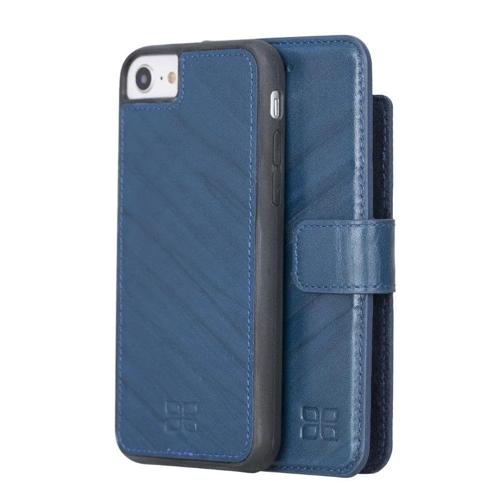 Apple iPhone 7 Series Detachable Leather Wallet Case - MW