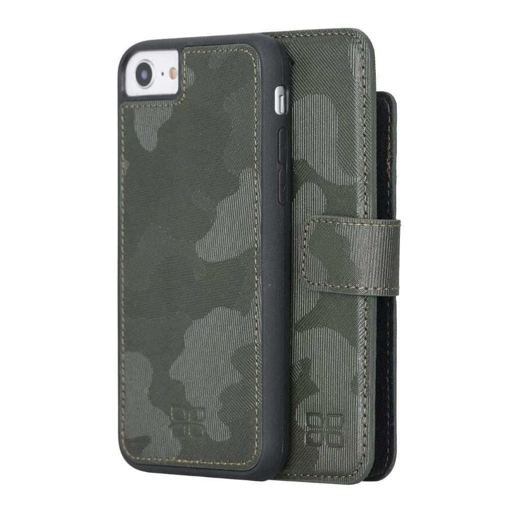 Apple iPhone 7 Series Detachable Leather Wallet Case - MW