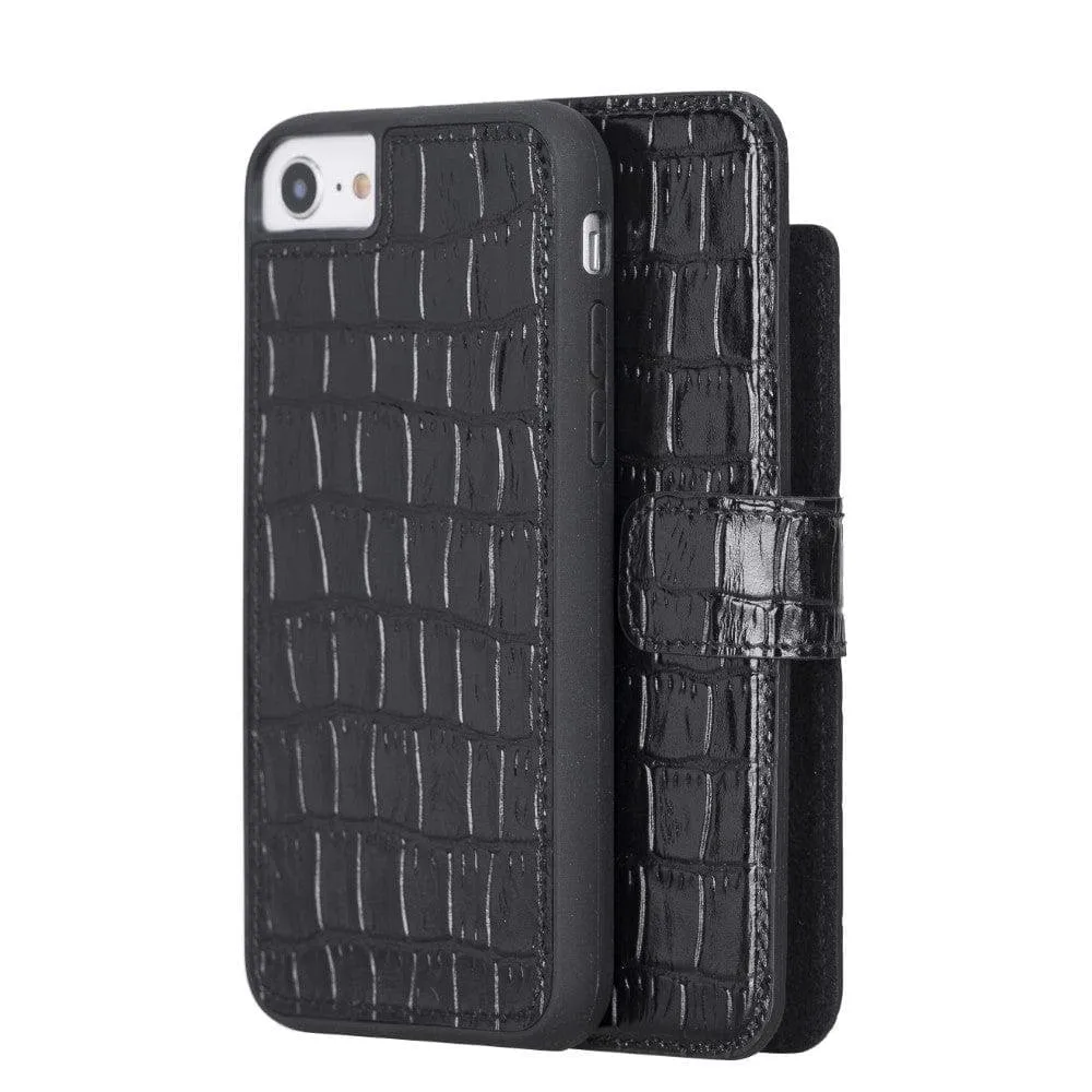 Apple iPhone 7 Series Detachable Leather Wallet Case - MW