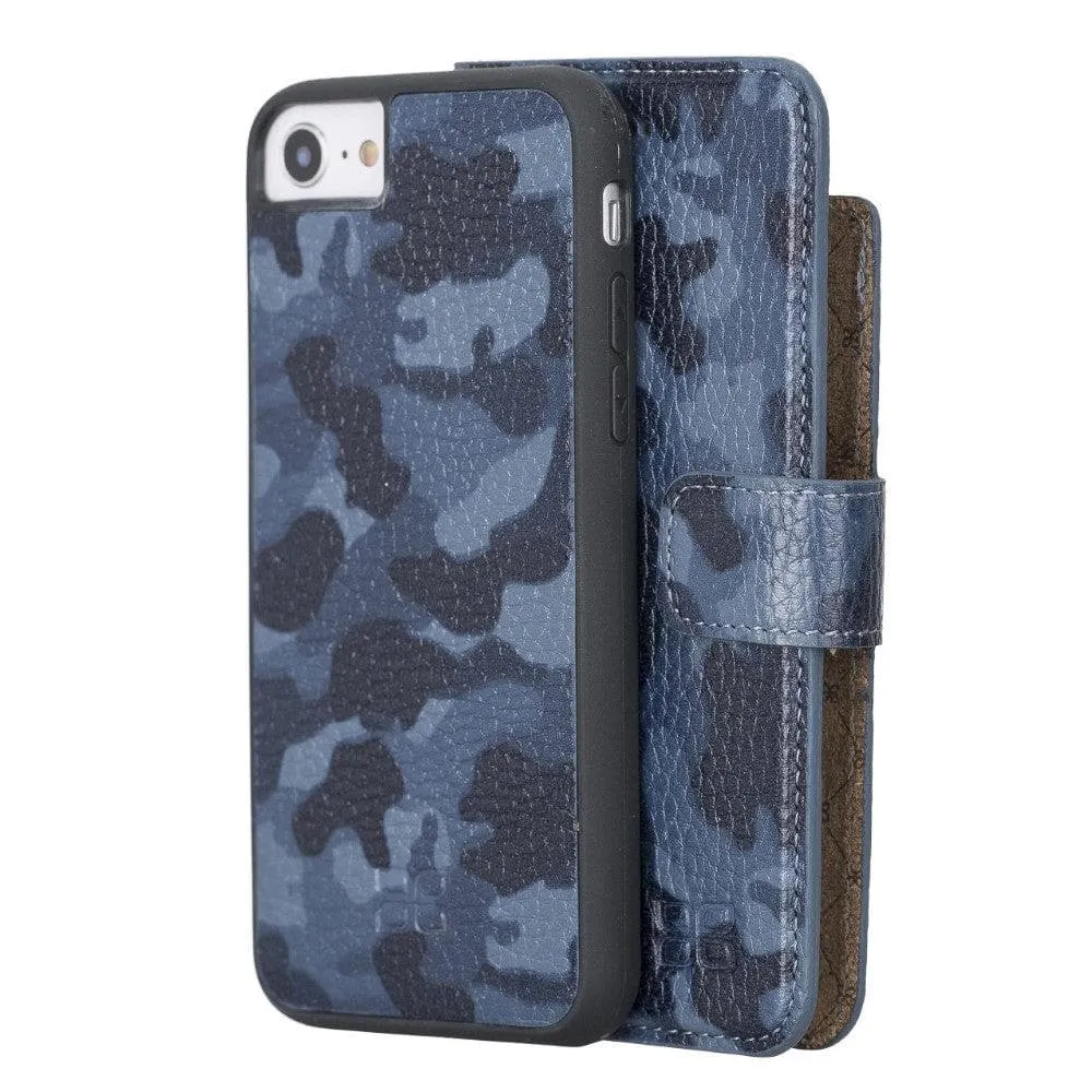 Apple iPhone 7 Series Detachable Leather Wallet Case - MW