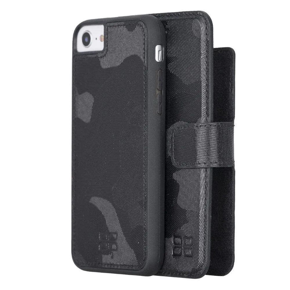 Apple iPhone 7 Series Detachable Leather Wallet Case - MW