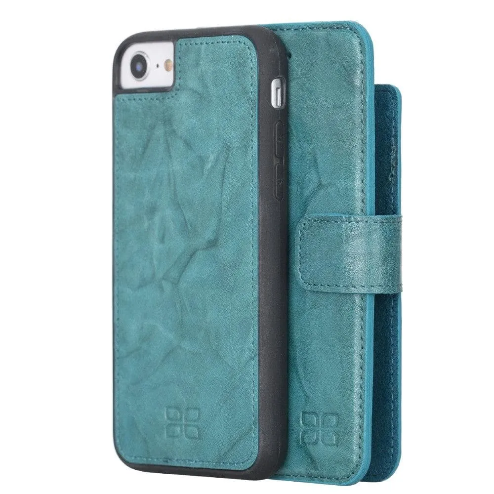 Apple iPhone 7 Series Detachable Leather Wallet Case - MW