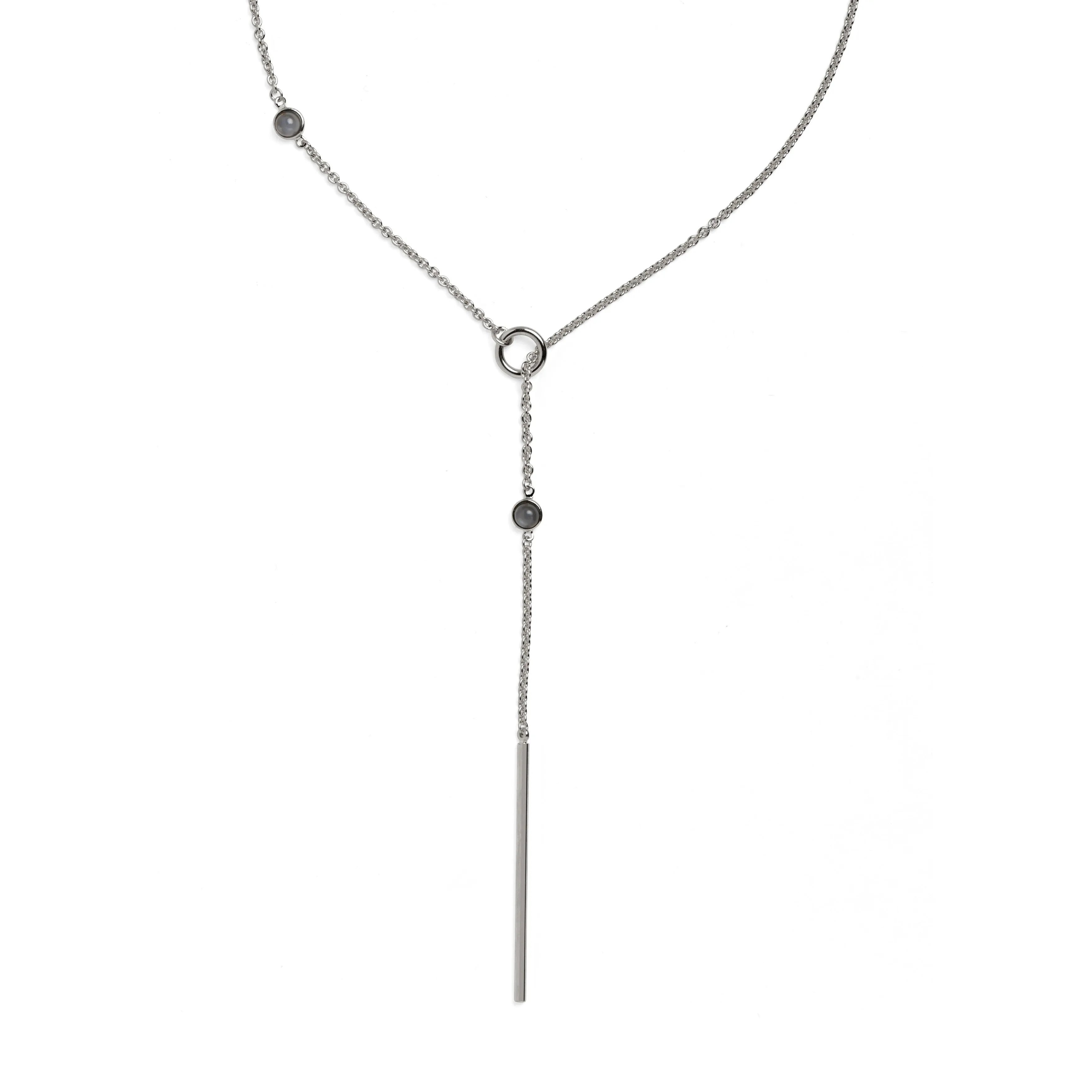 Assemblage Necklace in Silver