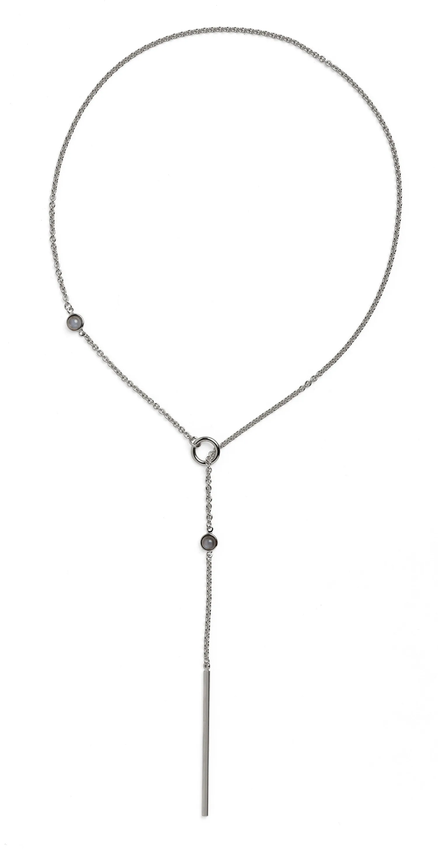 Assemblage Necklace in Silver