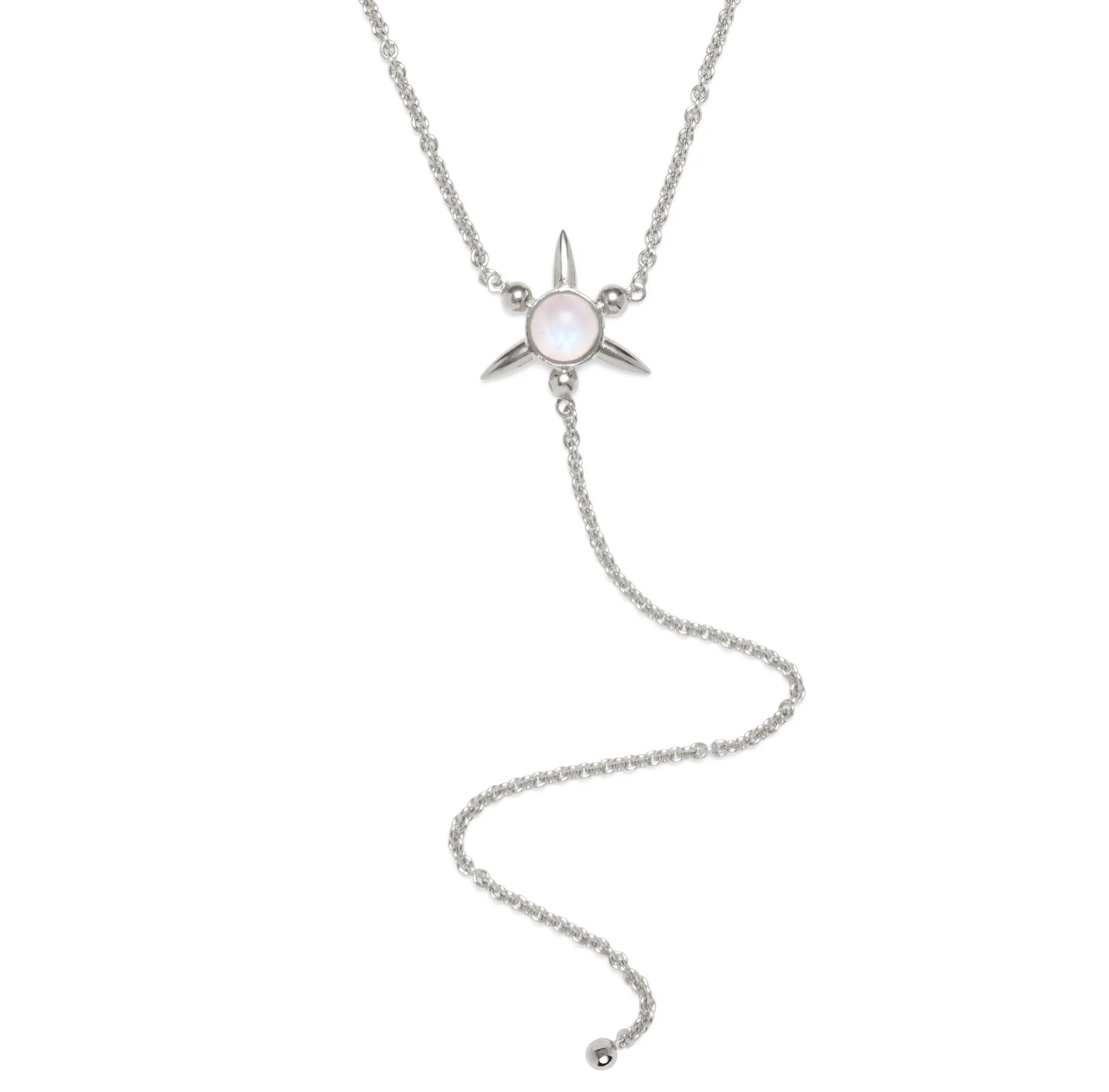 Astraea Lariat in Silver