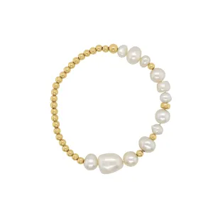 Asymmetrical Pearl Bracelet