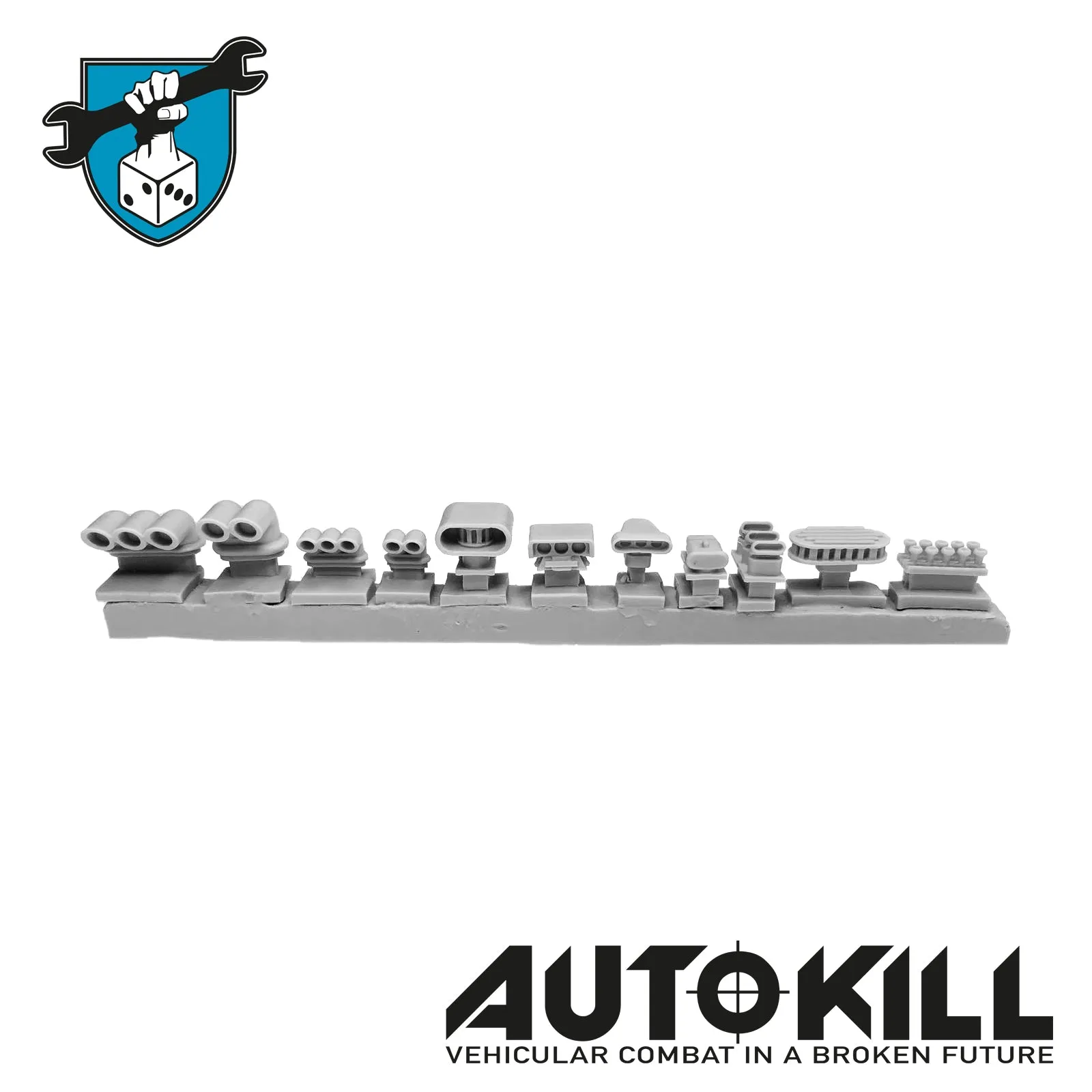 AutoKill - Air Intake Sprue - (Range of Scoops, Catchers, Pipes & Bits) - 20mm Scale