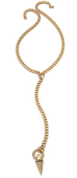 Axis Necklace in Gold
