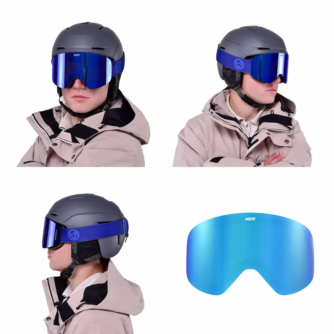 Azuurblauwe lens | Slopester