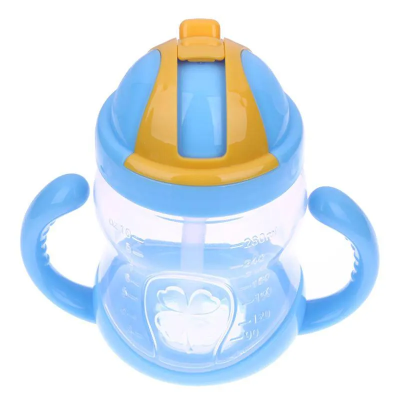 Baby Portable Feeding Cup - Blue, Yellow, Red, Pink, Green