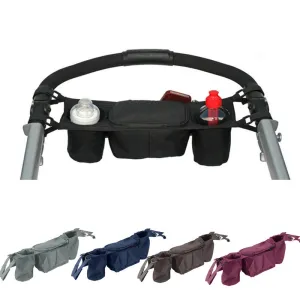 Baby Stroller Organizer Baby Prams Carriage Bottle Cup Holder Bag