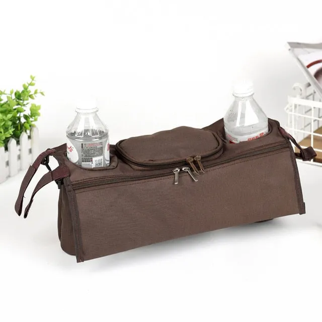 Baby Stroller Organizer Baby Prams Carriage Bottle Cup Holder Bag