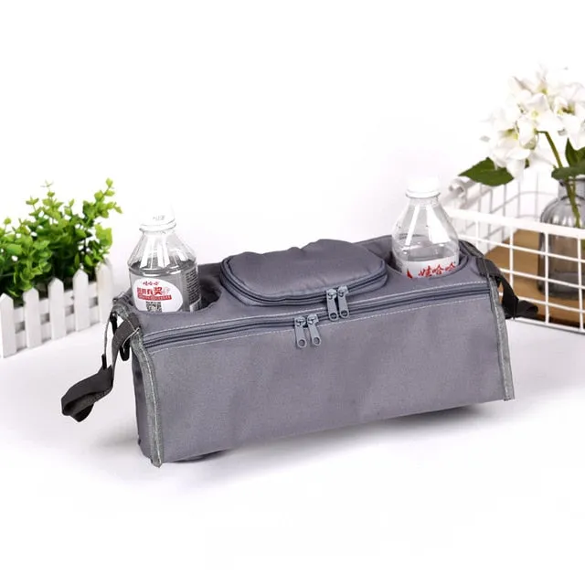 Baby Stroller Organizer Baby Prams Carriage Bottle Cup Holder Bag