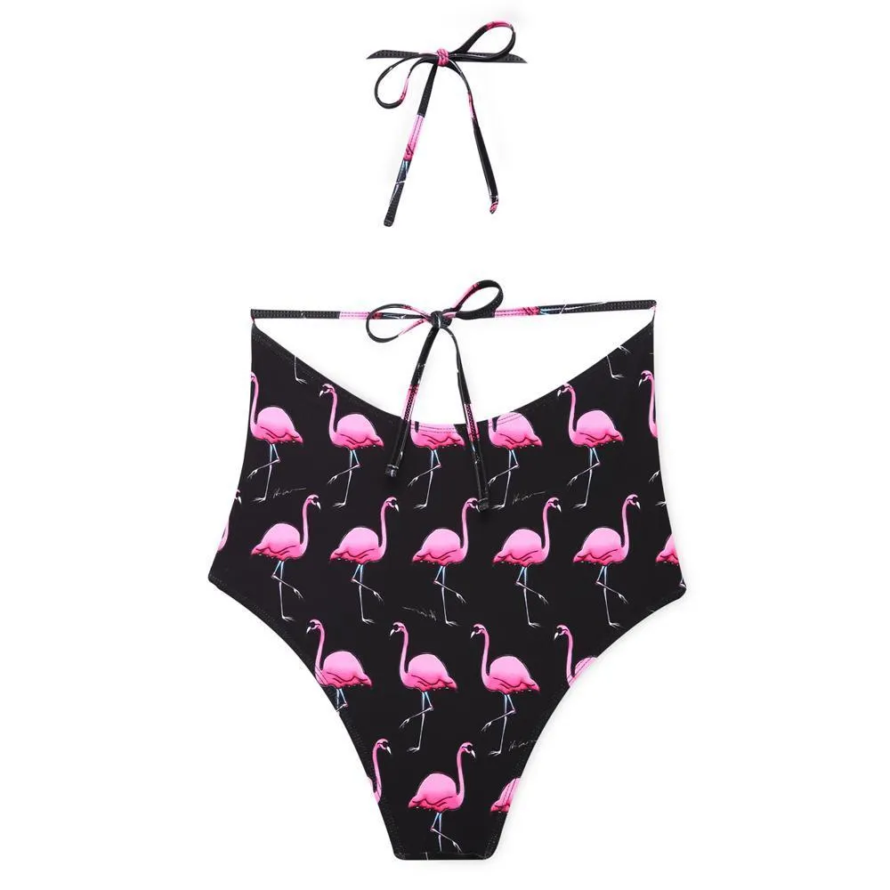 Backless One Piece Beachwear