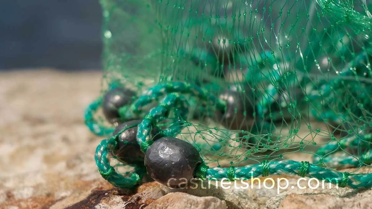 Bait Buster Bait Cast Nets CBT-BB10, 10 ft. Radius, 3/8" Sq. Mesh