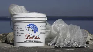 Bait Buster Glass Minnow Cast Nets CBT-BGM7-W, 7 ft. Radius, 3/16" Sq. Mesh